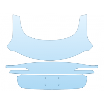 2026 TESLA MODEL 3 BASE TRUNK paint protection film kit