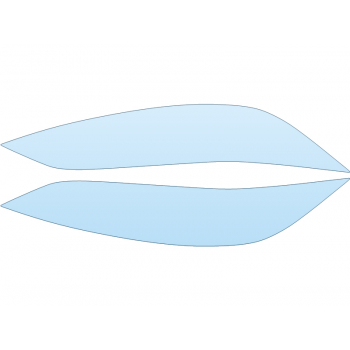 2024 TESLA MODEL 3 BASE HEADLIGHTS PPF kit 2024 TESLA MODEL 3 BASE HEADLIGHTS paint protection film kit