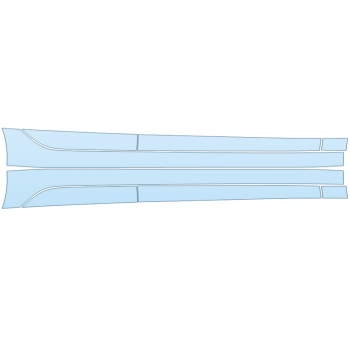 2026 TESLA MODEL 3 BASE ROCKERS paint protection film kit