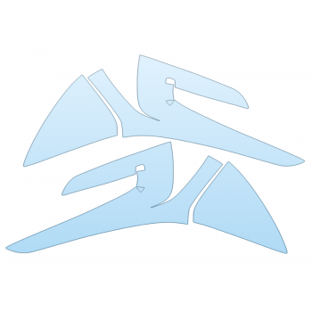 2026 TESLA MODEL 3 BASE TAIL LIGHTS PPF kit 2026 TESLA MODEL 3 BASE TAIL LIGHTS paint protection film kit