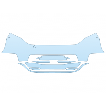 2025 TESLA MODEL 3 PERFORMANCE REAR BUMPER PPF kit 2025 TESLA MODEL 3 PERFORMANCE REAR BUMPER paint protection film kit