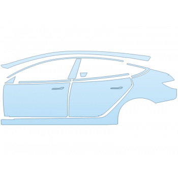 2025 TESLA MODEL 3 PERFORMANCE DRIVER SIDE paint protection film kit