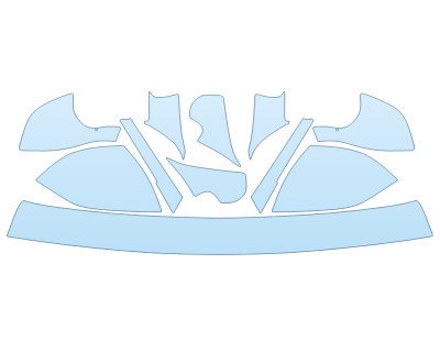 2025 TESLA MODEL 3 PERFORMANCE MIRRORS DOOR CUPS LUGGAGE paint protection film kit