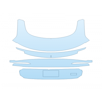 2025 TESLA MODEL 3 PERFORMANCE TRUNK paint protection film kit