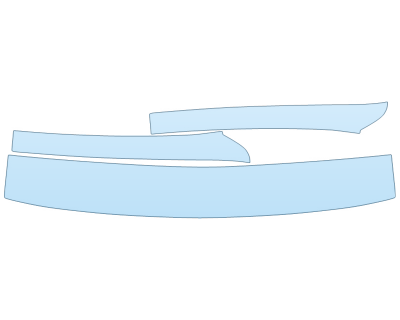 2025 TESLA MODEL 3 PERFORMANCE ROOF PILLARS paint protection film kit