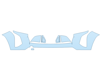 2025 CHEVROLET EQUINOX LT BUMPER PPF kit 2025 CHEVROLET EQUINOX LT BUMPER paint protection film kit