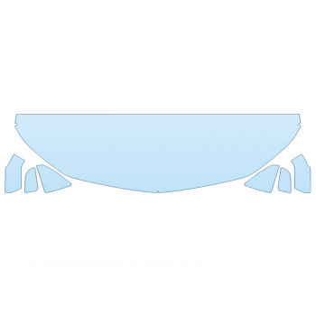 2026 CHEVROLET EQUINOX LT HOOD FENDERS MIRRORS 24 INCH STRAIGHT (WRAPPED EDGES) PPF kit 2026 CHEVROLET EQUINOX LT HOOD FENDERS MIRRORS 24 INCH STRAIGHT (WRAPPED EDGES) paint protection film kit