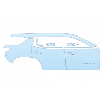 2025 CHEVROLET EQUINOX RS FULL PASSENGER SIDE PPF kit 2025 CHEVROLET EQUINOX RS FULL PASSENGER SIDE paint protection film kit