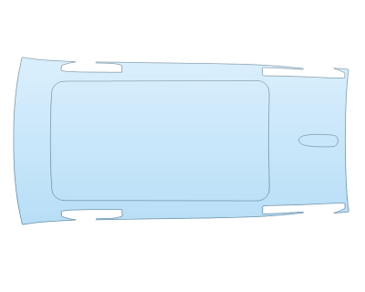 2025 CHEVROLET EQUINOX RS FULL ROOF W SUNROOF paint protection film kit