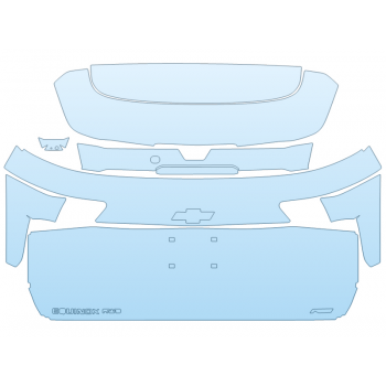 2025 CHEVROLET EQUINOX RS TAILGATE KIT W BADGES PPF kit 2025 CHEVROLET EQUINOX RS TAILGATE KIT W BADGES paint protection film kit