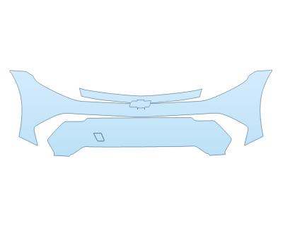 2025 CHEVROLET EQUINOX EV 2LT BUMPER PPF kit 2025 CHEVROLET EQUINOX EV 2LT BUMPER paint protection film kit