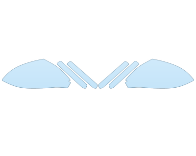 2025 CHEVROLET EQUINOX EV 2LT MIRRORS DOOR CUPS PPF kit 2025 CHEVROLET EQUINOX EV 2LT MIRRORS DOOR CUPS paint protection film kit