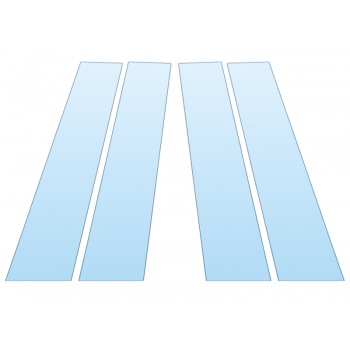 2025 CHEVROLET EQUINOX EV 2LT B PILLARS paint protection film kit