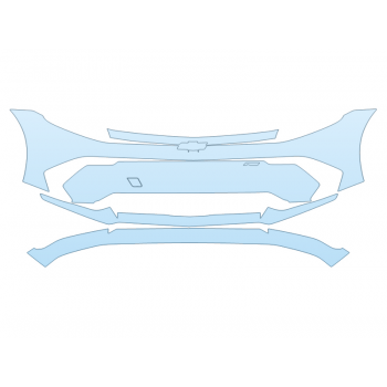 2025 CHEVROLET EQUINOX EV 2RS BUMPER PPF kit 2025 CHEVROLET EQUINOX EV 2RS BUMPER paint protection film kit