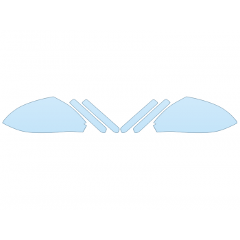 2025 CHEVROLET EQUINOX EV 2RS MIRRORS DOOR CUPS paint protection film kit