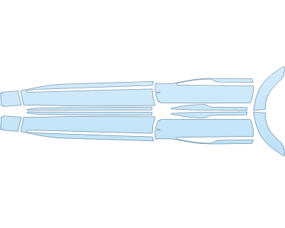 2025 CHEVROLET EQUINOX EV 2RS ROCKERS paint protection film kit