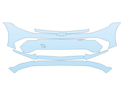 2025 CHEVROLET EQUINOX EV 3RS BUMPER paint protection film kit