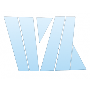 2025 volkswagen TAOS SE B PILLARS paint protection film kit