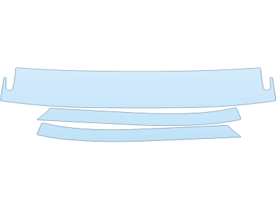 2025 volkswagen TAOS SE BLACK ROOF PILLARS paint protection film kit