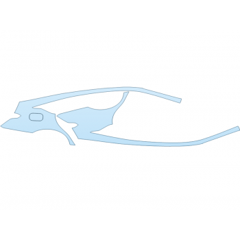 2025 CADILLAC CT5 LUXURY REAR FULL FENDERS paint protection film kit