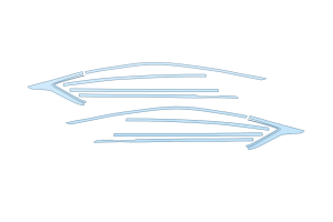 2027 CADILLAC CT5 LUXURY WINDOW TRIM