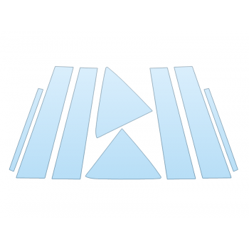 2025 CADILLAC CT5 LUXURY B PILLARS paint protection film kit