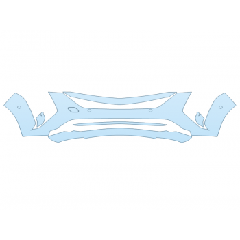 2025 CADILLAC CT5 PREMIUM LUXURY BUMPER W SENSORS PPF kit 2025 CADILLAC CT5 PREMIUM LUXURY BUMPER W SENSORS paint protection film kit