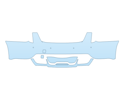 2025 CADILLAC CT5 PREMIUM LUXURY REAR BUMPER W SENSORS PPF kit 2025 CADILLAC CT5 PREMIUM LUXURY REAR BUMPER W SENSORS paint protection film kit