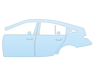 2025 CADILLAC CT5 PREMIUM LUXURY FULL DRIVER SIDE PPF kit 2025 CADILLAC CT5 PREMIUM LUXURY FULL DRIVER SIDE paint protection film kit