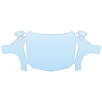 2025 CADILLAC CT5 PREMIUM LUXURY HOOD FENDERS MIRRORS FULL (WRAPPED EDGES) NO BADGING paint protection film kit