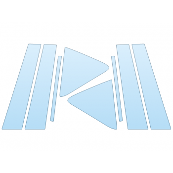 2025 CADILLAC CT5 PREMIUM LUXURY PILLARS PPF kit 2025 CADILLAC CT5 PREMIUM LUXURY PILLARS paint protection film kit