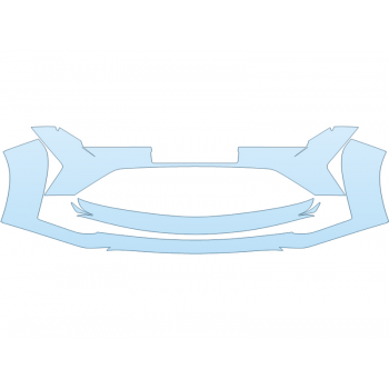 2025 CADILLAC CT5 SPORT BUMPER paint protection film kit