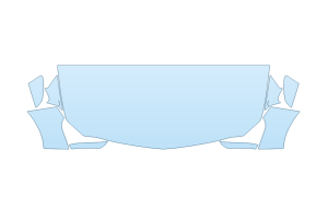 2027 CADILLAC CT5 SPORT HOOD FENDERS MIRRORS 30 INCH STRAIGHT