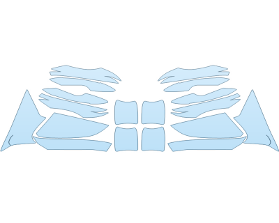 2025 CADILLAC CT5 SPORT MIRRORS DOOR CUPS PPF kit 2025 CADILLAC CT5 SPORT MIRRORS DOOR CUPS paint protection film kit