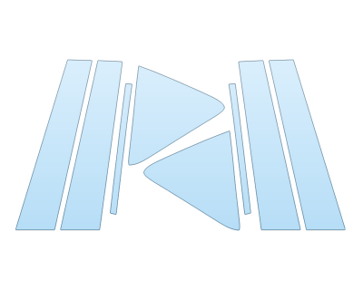 2025 CADILLAC CT5 SPORT PILLARS PPF kit 2025 CADILLAC CT5 SPORT PILLARS paint protection film kit