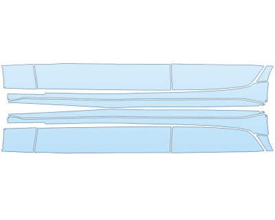 2025 CADILLAC CT5 SPORT ROCKERS PPF kit 2025 CADILLAC CT5 SPORT ROCKERS paint protection film kit