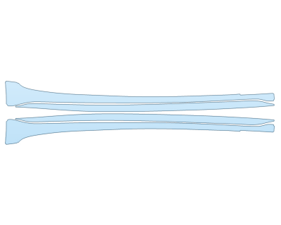 2025 CADILLAC CT5 SPORT ROCKERS PPF kit 2025 CADILLAC CT5 SPORT ROCKERS paint protection film kit
