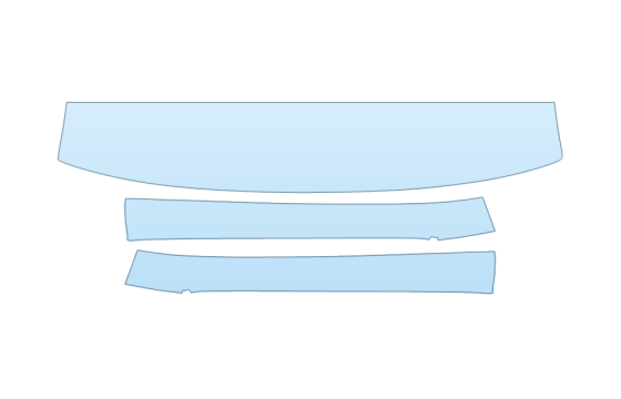 2027 CADILLAC CT5 SPORT ROOF PILLARS paint protection film kit