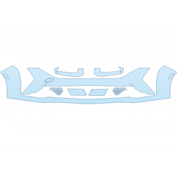 2025 CADILLAC CT5 V BUMPER paint protection film kit