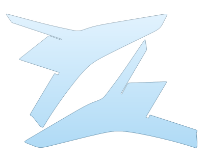 2025 CADILLAC CT5 V 30 INCH HEADLIGHTS PPF kit 2025 CADILLAC CT5 V 30 INCH HEADLIGHTS paint protection film kit