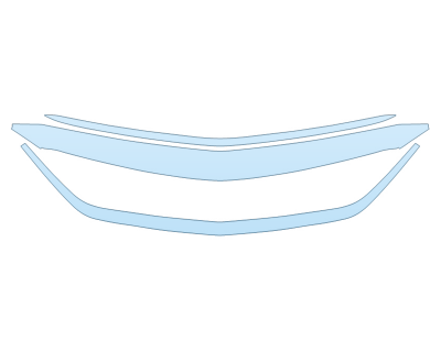 2025 CADILLAC CT5 V GRILL PPF kit 2025 CADILLAC CT5 V GRILL paint protection film kit