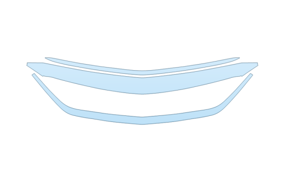 2027 CADILLAC CT5 V GRILL paint protection film kit