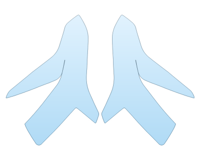 2025 CADILLAC CT5 V TAIL LIGHTS PPF kit 2025 CADILLAC CT5 V TAIL LIGHTS paint protection film kit