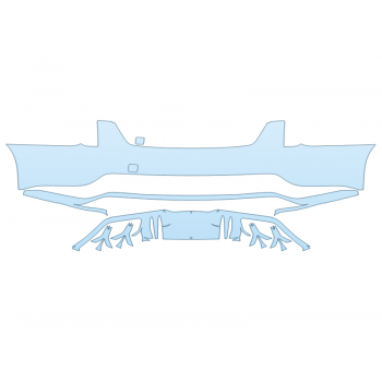 2025 CADILLAC CT5-V BLACKWING REAR BUMPER PPF kit 2025 CADILLAC CT5-V BLACKWING REAR BUMPER paint protection film kit