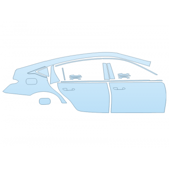 2025 CADILLAC CT5-V BLACKWING FULL PASSENGER SIDE PPF kit 2025 CADILLAC CT5-V BLACKWING FULL PASSENGER SIDE paint protection film kit