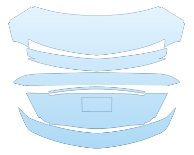 2025 CADILLAC CT5-V BLACKWING FULL TRUNK PPF kit 2025 CADILLAC CT5-V BLACKWING FULL TRUNK paint protection film kit