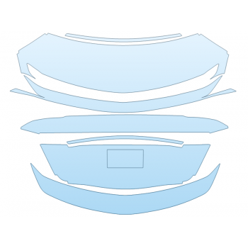 2025 CADILLAC CT5-V BLACKWING FULL TRUNK SPOILER PPF kit 2025 CADILLAC CT5-V BLACKWING FULL TRUNK SPOILER paint protection film kit