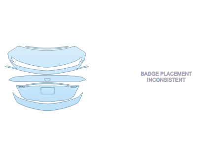 2025 CADILLAC CT5-V BLACKWING FULL TRUNK SPOILER BADGES PPF kit 2025 CADILLAC CT5-V BLACKWING FULL TRUNK SPOILER BADGES paint protection film kit