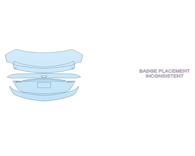 2025 CADILLAC CT5-V BLACKWING FULL TRUNK W BADGES PPF kit 2025 CADILLAC CT5-V BLACKWING FULL TRUNK W BADGES paint protection film kit