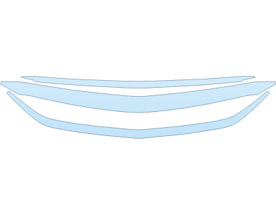 2025 CADILLAC CT5-V BLACKWING GRILL PPF kit 2025 CADILLAC CT5-V BLACKWING GRILL paint protection film kit